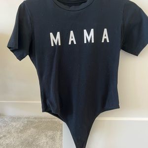 “Mama” bodysuit tee - ford and Wyatt